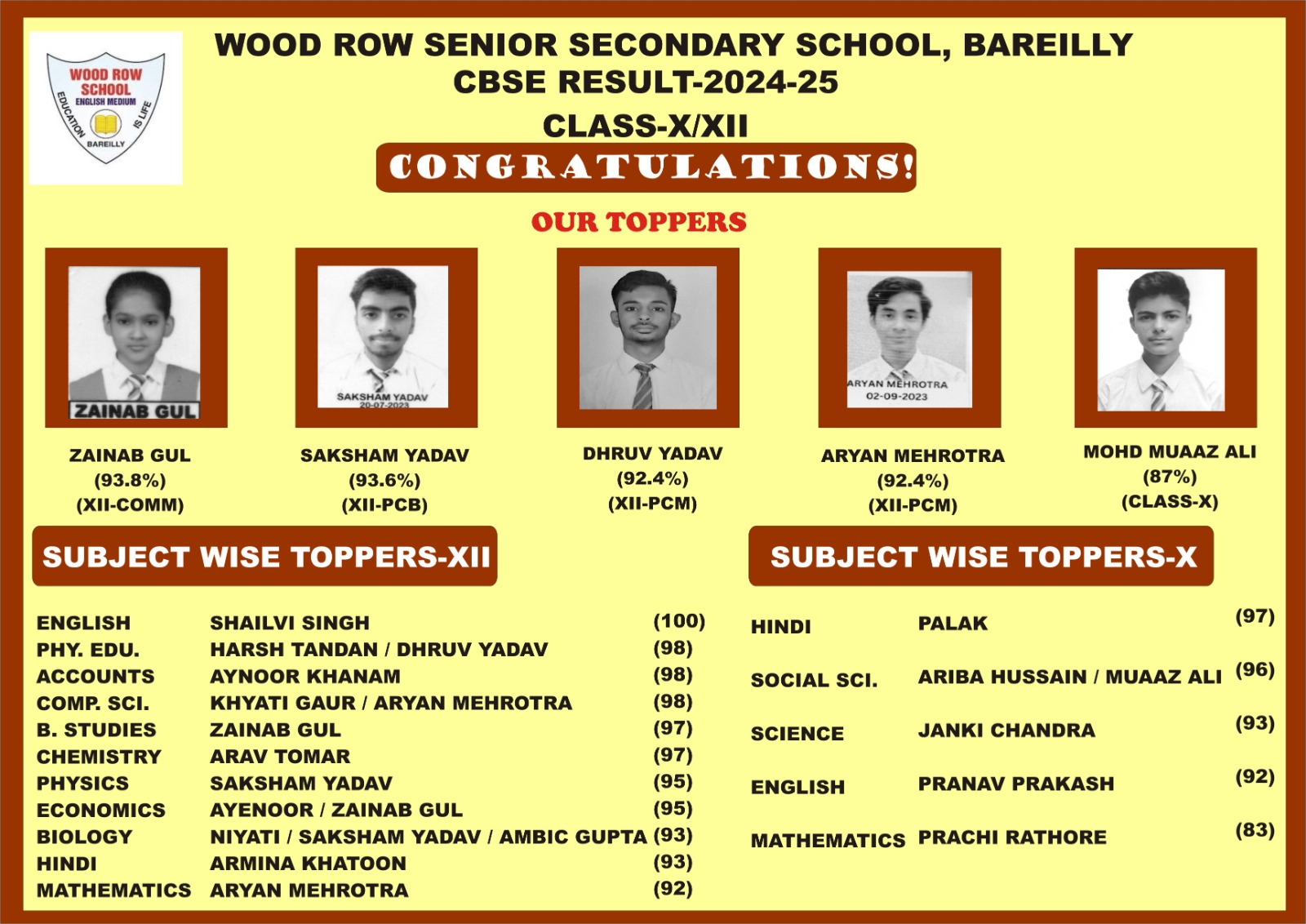 Wood row school